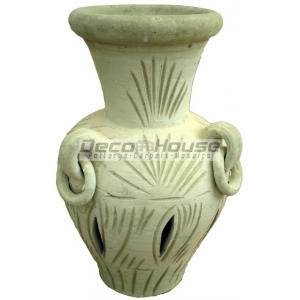 WP 047 (Vase 3 anses décoré)